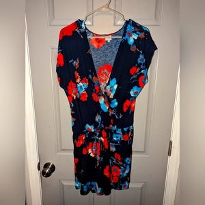 Stitch Fix short sleeve faux wrap romper